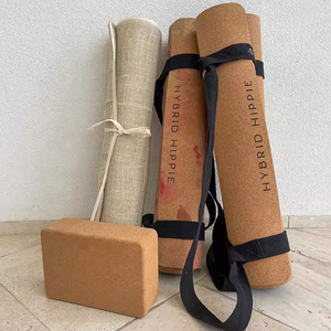 Umicca Superficie <span class=keywords><strong>de</strong></span> agarre <span class=keywords><strong>de</strong></span> <span class=keywords><strong>corcho</strong></span> TPE <span class=keywords><strong>Yoga</strong></span> <span class=keywords><strong>Mat</strong></span> 100% natural del árbol <span class=keywords><strong>de</strong></span> caucho <span class=keywords><strong>de</strong></span> <span class=keywords><strong>corcho</strong></span> <span class=keywords><strong>Yoga</strong></span> <span class=keywords><strong>Mat</strong></span> para Hot <span class=keywords><strong>Yoga</strong></span> - Product Image 2