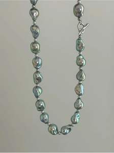 Chất Lượng Cao Thủy Tinh Baroque Ngọc Trai Không Thường Xuyên Đá Quý <span class=keywords><strong>Loose</strong></span> Sợi Ngọc Trai Hạt Cho Đồ Trang Sức Làm Bằng Tay Makin Giả Hạt Ngọc Trai - Product Image 5