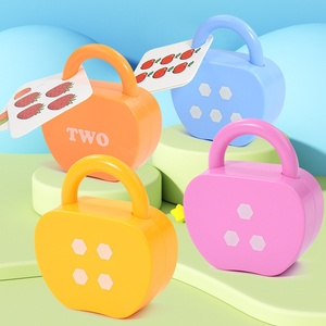 Juego Educativo de Plástico para Bebés y Niños Pequeños, con Números y Letras para Desbloquear y Asociar, Desarrolla la Motricidad Fina - Product Image 4