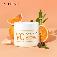 Crème Éclaircissante à la Vitamine C Livraison Rapide Marque Privée Bio Anti-Taches Anti-Âge Hydratante Blanchissante pour le Visage