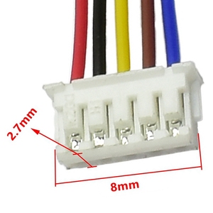 Moteur pas à pas W-24BYJ48 5V 4 phases 5 fils, mini moteur électrique à engrenages pour caméra panoramique/inclinaison - Product Image 4