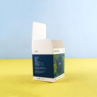 Impression de boîtes de café et de thé personnalisés CMJN Boîtes de présentation en papier carton UV locales pour l'emballage du café