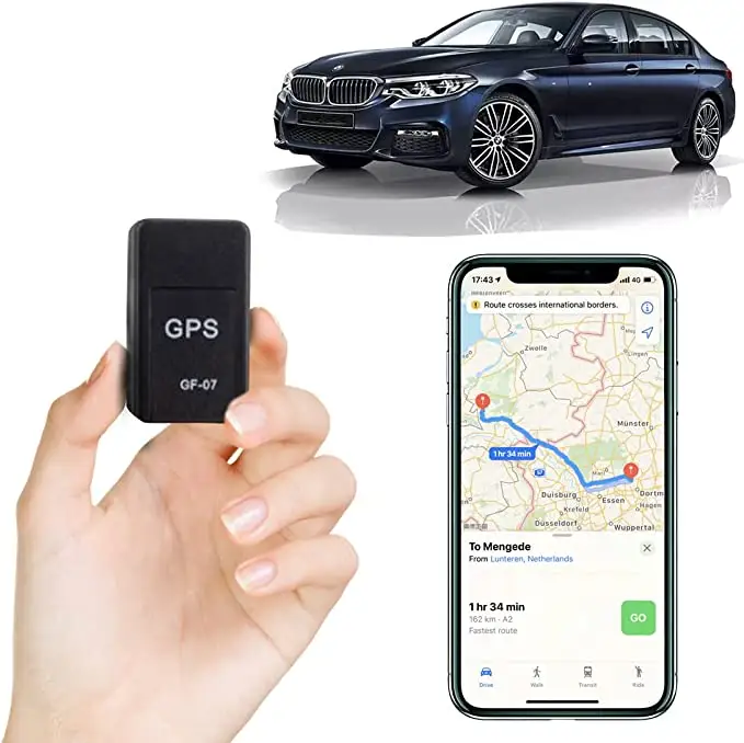 GPS Anti-Lost Grabación Seguimiento GF07 GPS Dog Tracker Localizador Sistema Pet Tracker Mini GSM Car GPS Tracking Device