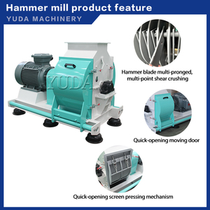Yuda sfsp56x40 lúa mì Mài <span class=keywords><strong>Hammer</strong></span> <span class=keywords><strong>Mill</strong></span> nghiền Ngô Máy Nghiền phay trang trại bột Mài <span class=keywords><strong>Hammer</strong></span> <span class=keywords><strong>Mill</strong></span> cho ngô - Product Image 2