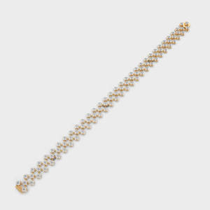 Fine Lab Grown Diamond <b>Bracelet</b> for Women Luxury Round Brilliant Cut Gold Rose Gold <b>White</b> Gold Silver Timeless Jewelry - Product Image 4