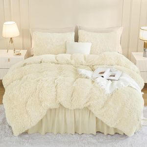 Sang trọng xù xì sang trọng mềm Faux Fur <span class=keywords><strong>Comforter</strong></span> TIE DYE bong bóng thiết kế thoáng khí cho nhà và khách sạn nhà máy nhà sản xuất - Product Image 5