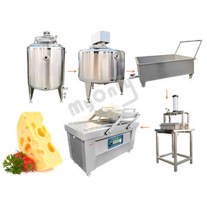 MYONLY Cheese Vat Mozarella <span class=keywords><strong>Halloumi</strong></span> Stretch Cooker Make Machine Línea de proceso de queso de 1000 litros a la venta - Product Image 2