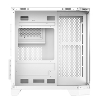 Boîtier de jeu Micro ATX Mid Tower pour PC Gamer avec verre trempé et ports USB 3.0