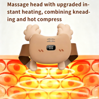 Mini masseur électrique sans fil pour le cou, le corps, les jambes et les épaules, appareil de massage pour le dos et les douleurs dorsales