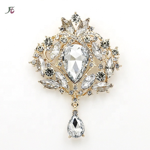 Fashion High end Floral Brooch Women