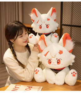 Peluche <span class=keywords><strong>Anime</strong></span> Gatti Super Morbidi da 30 cm, in Cotone PP, Regali di Compleanno e Festività per Amanti, Giocattoli per Macchine Artiglio, <span class=keywords><strong>Genshin</strong></span> - Product Image 4