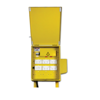 Tablero de Distribución de Energía Trifásico de 100A con Protección de Interruptor Automático AS/NZS 3012, Tablero de Energía Temporal