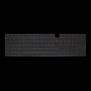 Coque de clavier en TPU pour Apple <span class=keywords><strong>iMac</strong></span> <span class=keywords><strong>24</strong></span> pouces 2021 avec puce M1, clavier magique EURO, pavé numérique et Touch ID, modèle A2520 - Product Image 3