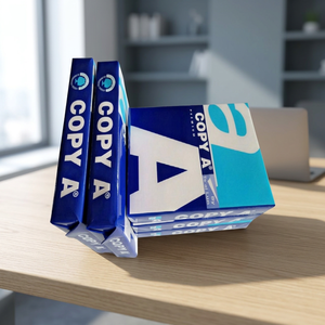 Hot Sale 100% Virgin Wood Pulp Top Grade <b>A4</b> Copy <b>Paper</b> 80gsm 500 Sheets Natural <b>White</b> for Photocopy Machines - Product Image 3
