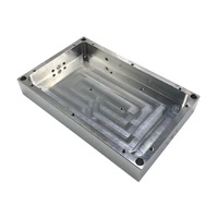 Boîtier métallique sur mesure usiné CNC, découpe laser de tôles
