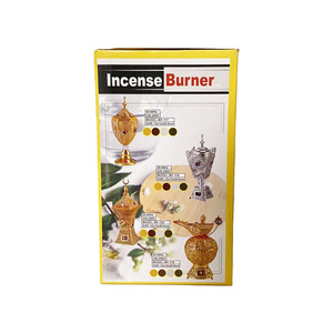 Bruciatore di Incenso Elettrico in Metallo Bakhoon Sandalwood con Anice Stellato - Portatile, Aromatico, Decorazione per la Casa, Design <span class=keywords><strong>Classico</strong></span> - Product Image 4