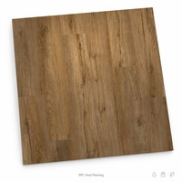 Revêtement de sol en vinyle SPC écologique à clic avec revêtement UV, résistant aux rayures, sous-couche IXPE, pour salle VIP de luxe