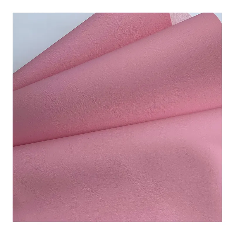 Pink faux leather Waterproof Pvc De7 Grain Faux Leather Sofa Cover Fabric For Furniture luxo designer faux leather rolls