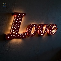 Enseigne lumineuse LED personnalisée, lettres rétroéclairées LED, panneaux LED pour entreprises, enseignes lumineuses LED pour intérieur et extérieur, lettres en relief