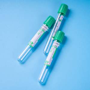 सबसे अधिक बिकने वाली चिकित्सा डिस्पोजेबल लिथियम हेपरिन वैक्यूम रक्त संग्रह ट्यूब ग्रीन कैप के साथ - Product Image 2