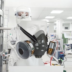 Factory Direct Sales Half Full Face Rubber Particulate Respirator With Double Filters Gas - Product Image 6