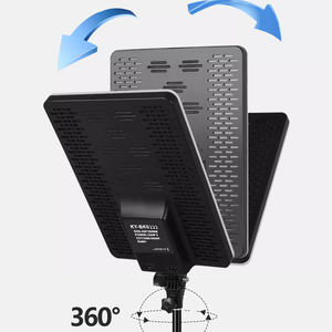 Lampe plate à panneau <span class=keywords><strong>de</strong></span> lumière vidéo LED bicolore 80W pour téléphone portable et selfie pour Youtube Studio <span class=keywords><strong>Photo</strong></span> et photographie en direct - Product Image 4