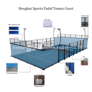 Factory Sale Sports Court <strong>Padel</strong> Tennis Court High Quality Panoramic Padle Court - Product Image 6