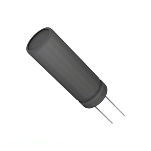 ตัวเก็บประจุแบบ Through Hole ยี่ห้อ Manufacturer Channel ขนาด 22 ไมโครฟารัด ชนิดอลูมิเนียม 22UF 20% 100V แบบ Radial TH รุ่น 100YXJ22M6.3X11 - Product Image 1