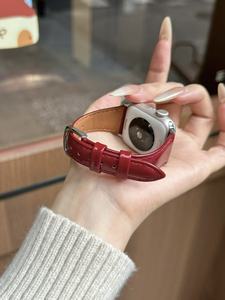 Correas de Reloj de Cuero Genuino Vintage de 22 mm, Correas de Reloj de Lujo para Apple Watch Series 11 10 9 49 mm 46 mm, Accesorios - Product Image 6