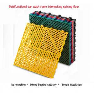 Auto Beauty Shop Rejilla de plástico Baldosas de piso Rejilla de drenaje Alfombrilla antideslizante - Product Image 2