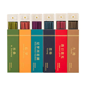 Incienso de Bolsillo Chino <span class=keywords><strong>Toussaint</strong></span> Fire, Aromaterapia, Sándalo Orgánico, Aromático Natural, de Larga Duración, en Caja Portátil - Product Image 1