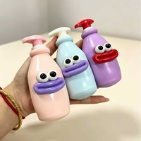 Bouteille de dessin animé amusante à grande bouche, souple et moelleuse, anti-stress, à presser, jouet sensoriel, mignonne, pour farces, décompression, coffret cadeau, vente en gros