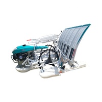 Repiqueuses de riz autoportées personnalisées de 3,3 kW, consommation de carburant de 6 kg par hectare, poids de 187 kg, pour le Vietnam et la Thaïlande, avec des coûts d'exploitation minimaux