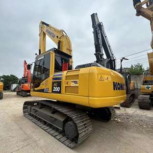 Excavadora sobre orugas Komatsu PC200 de segunda mano Excavadora Komatsu PC200 usada a bajo precio en venta - Product Image 3