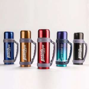 Grande bouteille de fiole thermique isolée sous vide en acier inoxydable 304 double isolation - Product Image 1