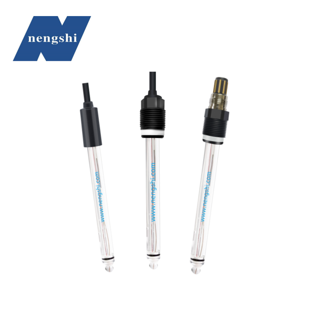 Industrial Online pH Electrode Glass Body pH Sensor for Water Treatment Factory Since 1996