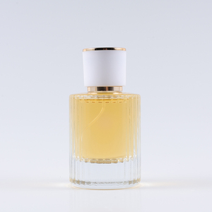 Botella de Perfume de Vidrio Transparente Personalizada de Fábrica, 30ml 50ml 100ml, Forma Redonda, Pulverizador, Columnas Romanas, Fondo Grueso, Botella de Perfume Vacía - Product Image 5