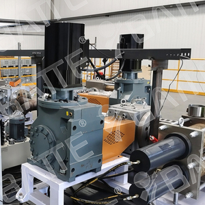 Gránulos de plástico <span class=keywords><strong>cambiador</strong></span> de doble pantalla para reciclaje de plástico - Product Image 3