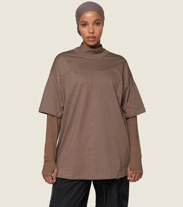 LUOMANTE Hauts Longs Amples de Sport Musulmans Vêtements de Sport Modestes Tenues de Course et Fitness Survêtements pour Femme Islamique - Product Image 5
