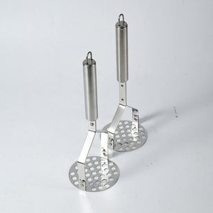 Écraseur à pommes de terre manuel en acier inoxydable robuste, durable, de haute qualité, avec poignée pour presser les légumes, les citrouilles, usage domestique - Product Image 2