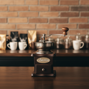 Moulin à café rapide avec balance de précision, réglage fin et trémie amovible pour la préparation quotidienne du café au bureau - Product Image 1