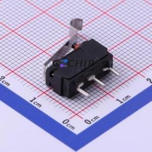 K9-1801A-7 Limit Switch Through hole Component (THT) Switch Single Pole Double Throw 3A 12V 1000000 - Product Image 1