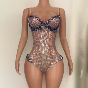 Vestido de Noche Sexy con Flecos de Cristal para Cantante Femenina, Estilo <span class=keywords><strong>Taylor</strong></span> Swift, para Actuaciones en Discotecas y Bares - Product Image 2