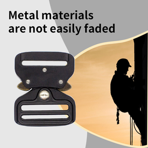 Jensan 39.75mm vải thép không gỉ khóa chiến thuật kết nối nhanh 300kg phá vỡ sức mạnh có thể điều chỉnh chiều dài mùa thu bảo vệ - Product Image 5