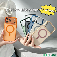 Coque de téléphone avec protection d'objectif givrée en PC et TPU, compatible avec la charge sans fil pour iPhone 18, 18 Pro, 18 Pro Max, 18 Air