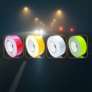Ttake Reflective Tape Adhesive Tapes 50mm X 10m For Automotive Safety Warning Use - Product Image 3