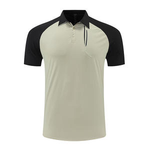 Camiseta de Golf de seda helada de verano de alta calidad para hombre, camiseta de polo con logotipo personalizado de secado rápido, camiseta de ocio deportiva de punto transpirable - Product Image 4