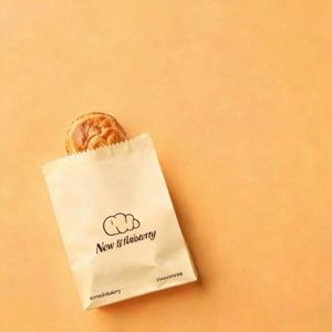 Greaseproof Paper Bag <b>Waxed</b> Greaseproof Paper Bag Para Comida Para Llevar Food Grade Oil Proof Greaseproof Sandwich Bakery - Product Image 1