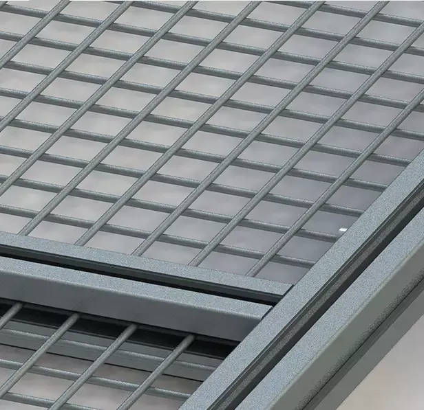 Высококачественный алюминиевый профиль, промышленный сварной сетчатый забор