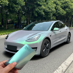 Pellicola per Auto Prelatek Dream Verde Turchese in TPU, Texture <span class=keywords><strong>Visiva</strong></span> Silenziosa e Lussuosa con Eccezionale Prestazione Antimacchia - Product Image 3